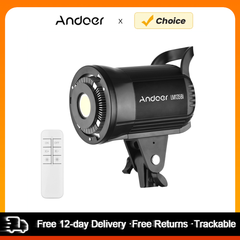 Photography Lighting Godox - Andoer LM135Bi ポータブル LED 写真補助光 135