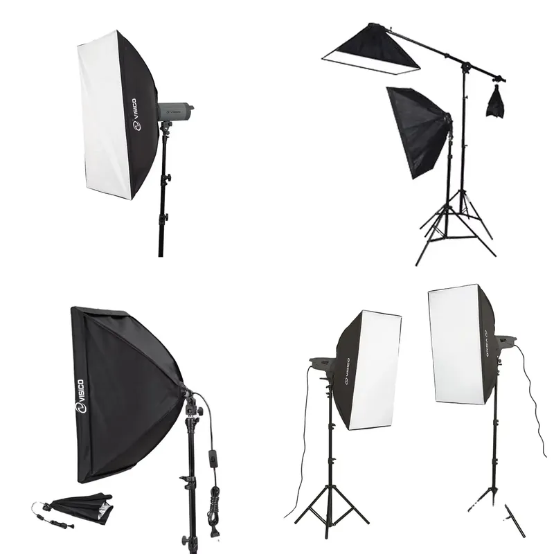 Photography With Lighting - 高品質ポータブルフォトスタジオ撮影用スピードライトブラックライトソフトボックスライトスタンドフォトソフトボックス
