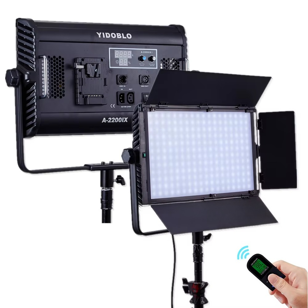 Photography With Lighting - Yidoblo A-2200IIX 中国製ビデオライト 7000LM CRI 95