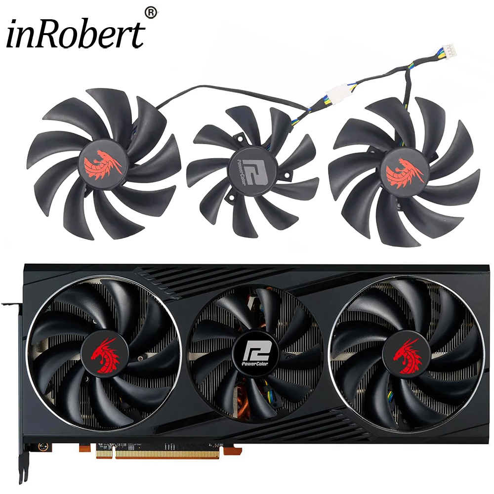 Photography Lighting Professional - RX6800 ビデオカード冷却ファン PowerColor RX 6800 RX6800