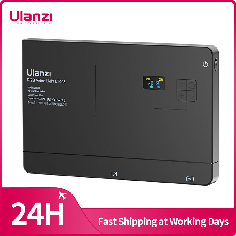 Photography Lighting Styles - Ulanzi LT003 15W RGB Video Light