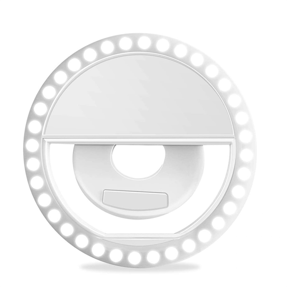 USB充電式LEDセルフィーリングライト、ポータブルフィルラ - Photography Lighting Professional のレビューと価格