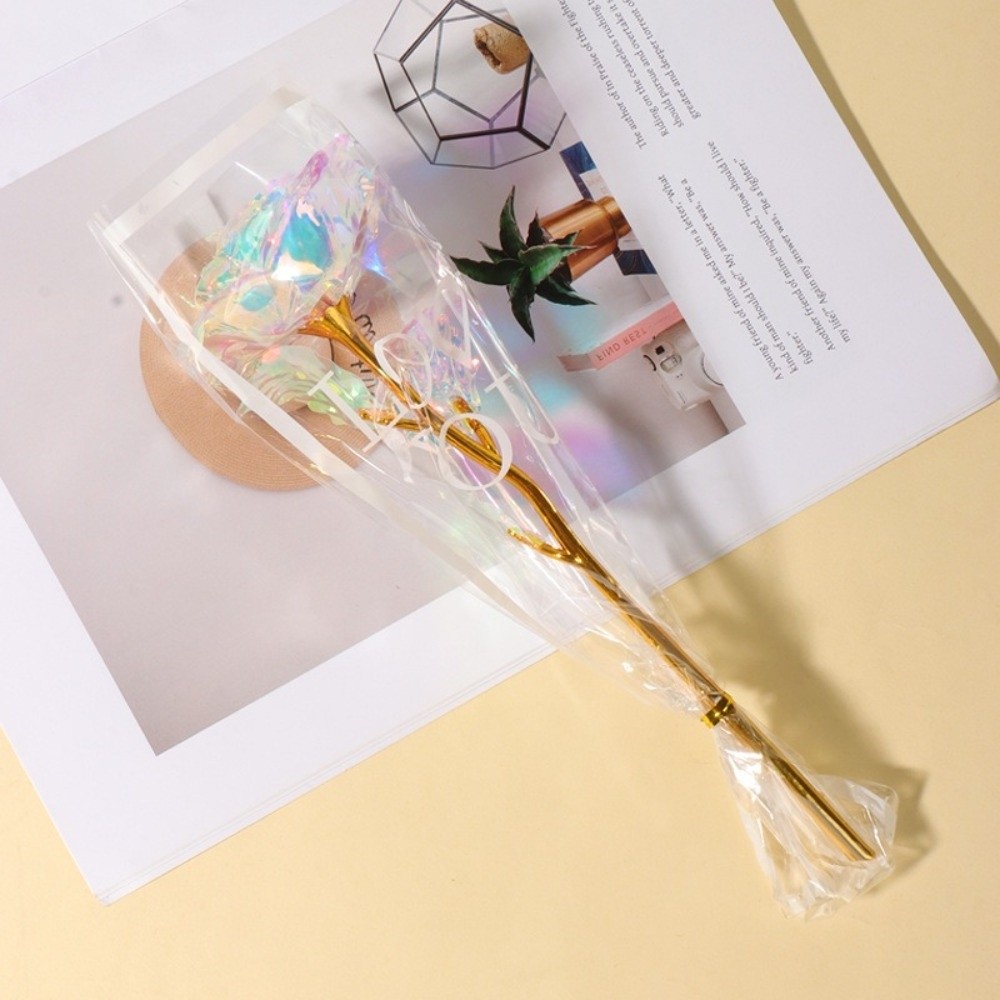 光る金箔のバラの花 カラフルな写真撮影用小道具 模造バラのブ - Photography Lighting Simulator Free のレビューと価格