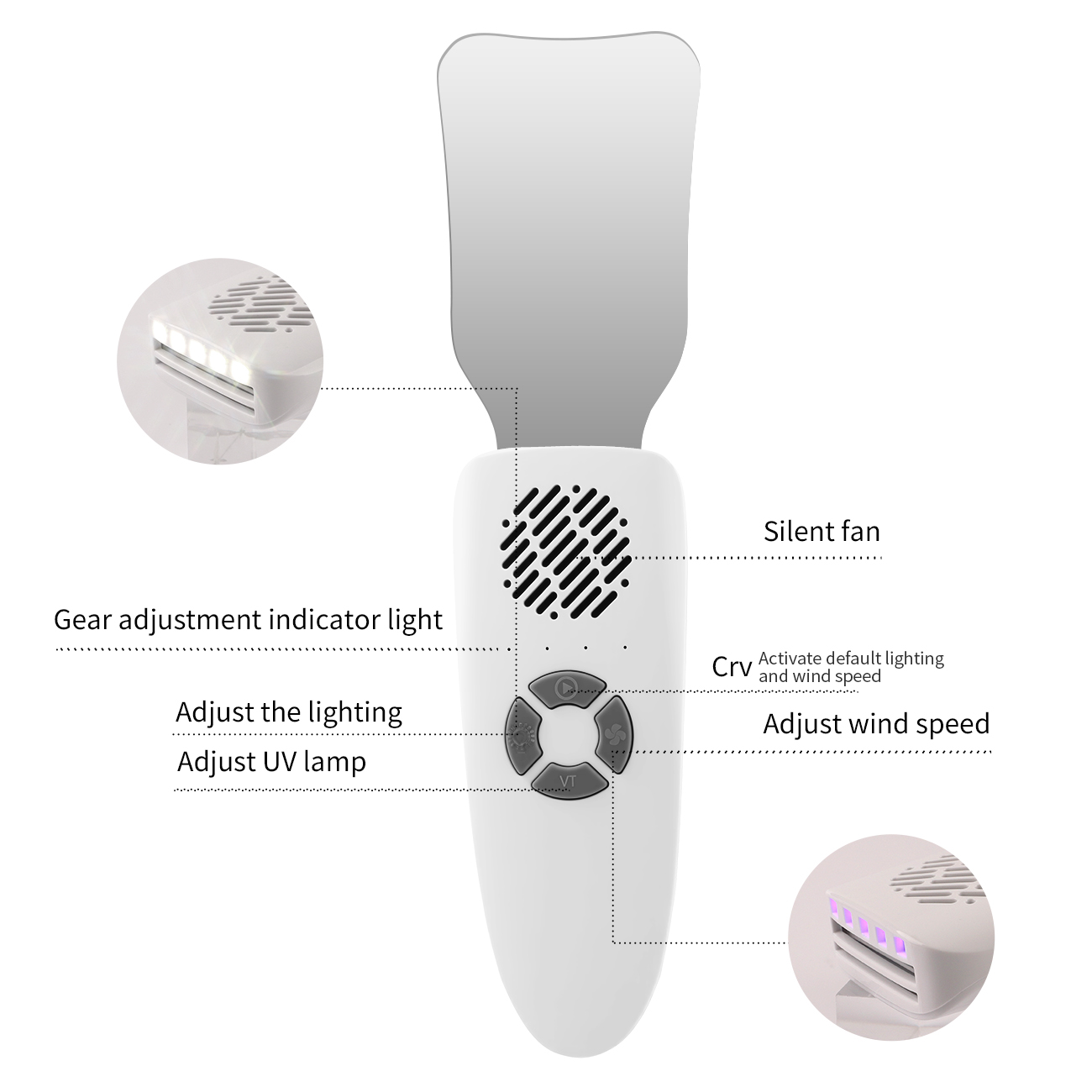 歯科用曇り止めミラーキット LEDライト付きミラー 口腔矯正 - Photography With Lighting のレビューと価格