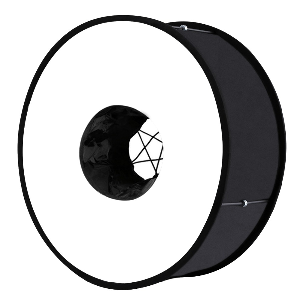 45 センチメートルリングソフトボックススピードライトラウン - Photography Lighting Styles のレビューと価格