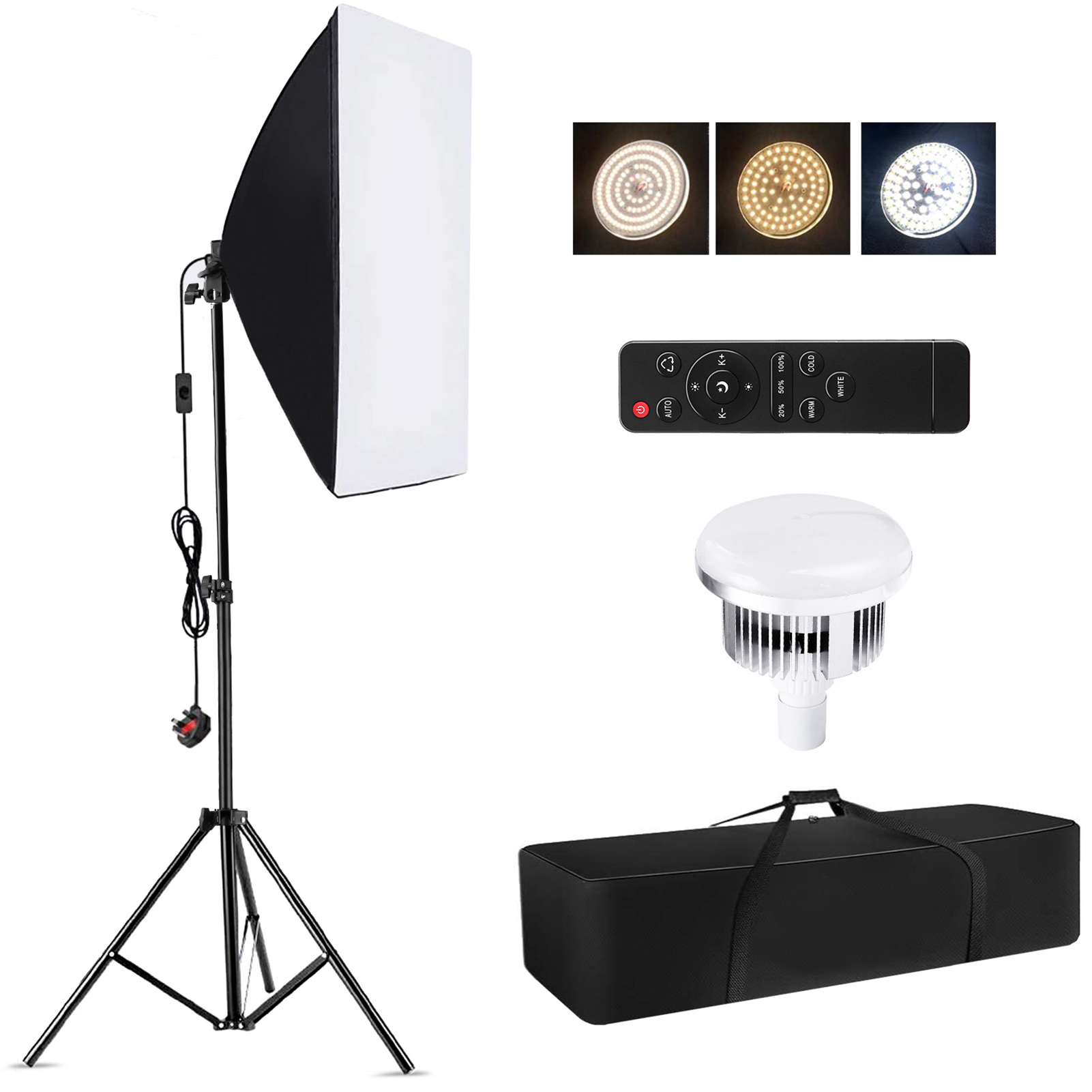 Camnoon Studio 写真撮影ライトキット ソフトボ - Photography Lighting Styles のレビューと価格