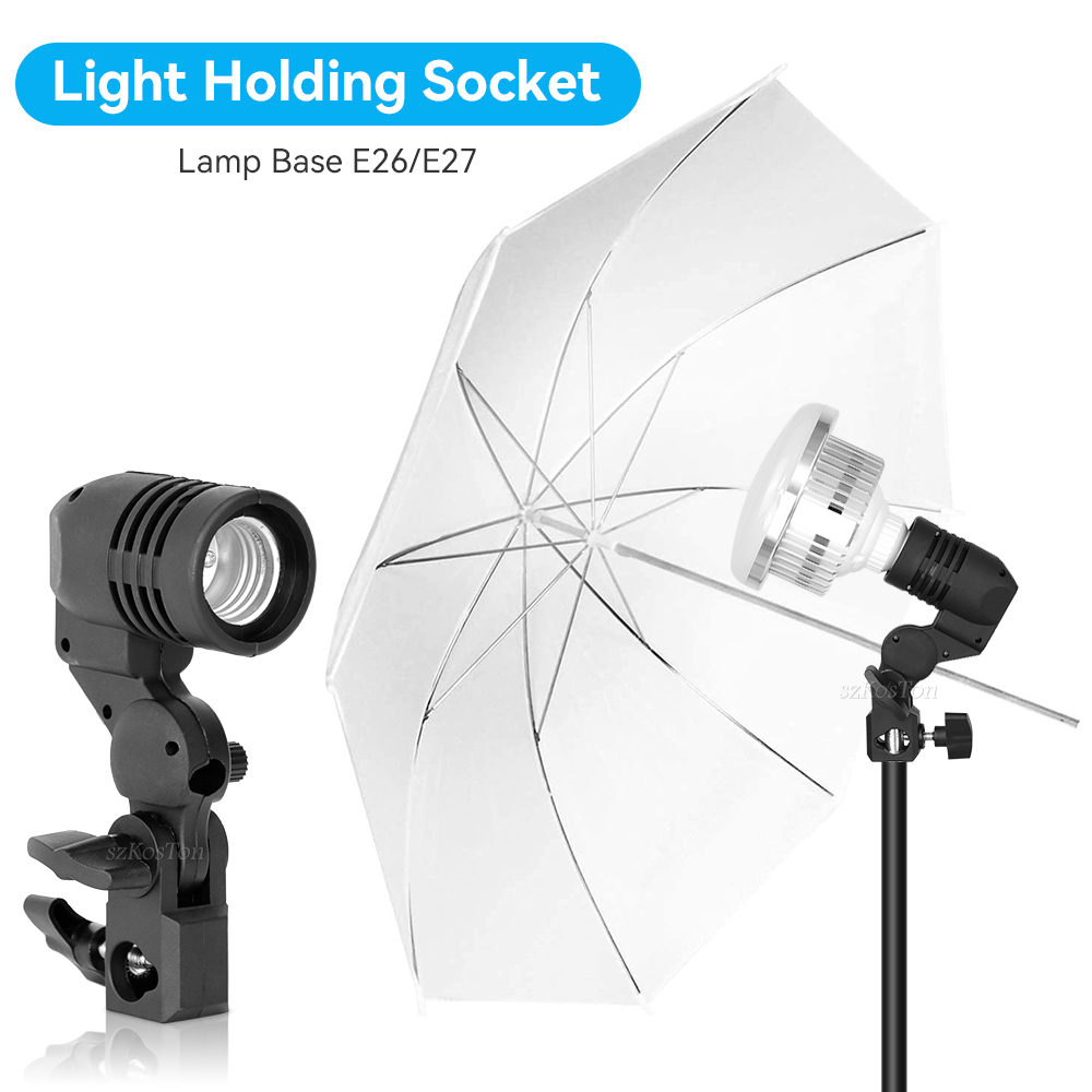 フォト照明,フラッシュソケット,傘ホルダー,写真スタジオアク - Photography Lighting Styles のレビューと価格