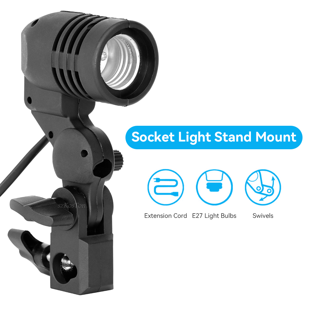フォト照明,フラッシュソケット,傘ホルダー,写真スタジオアク - Photography Lighting Styles のレビューと価格