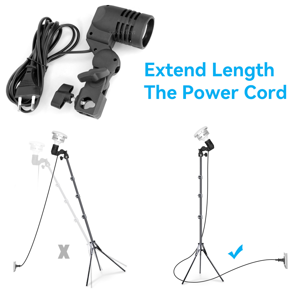 フォト照明,フラッシュソケット,傘ホルダー,写真スタジオアク - Photography Lighting Styles のレビューと価格