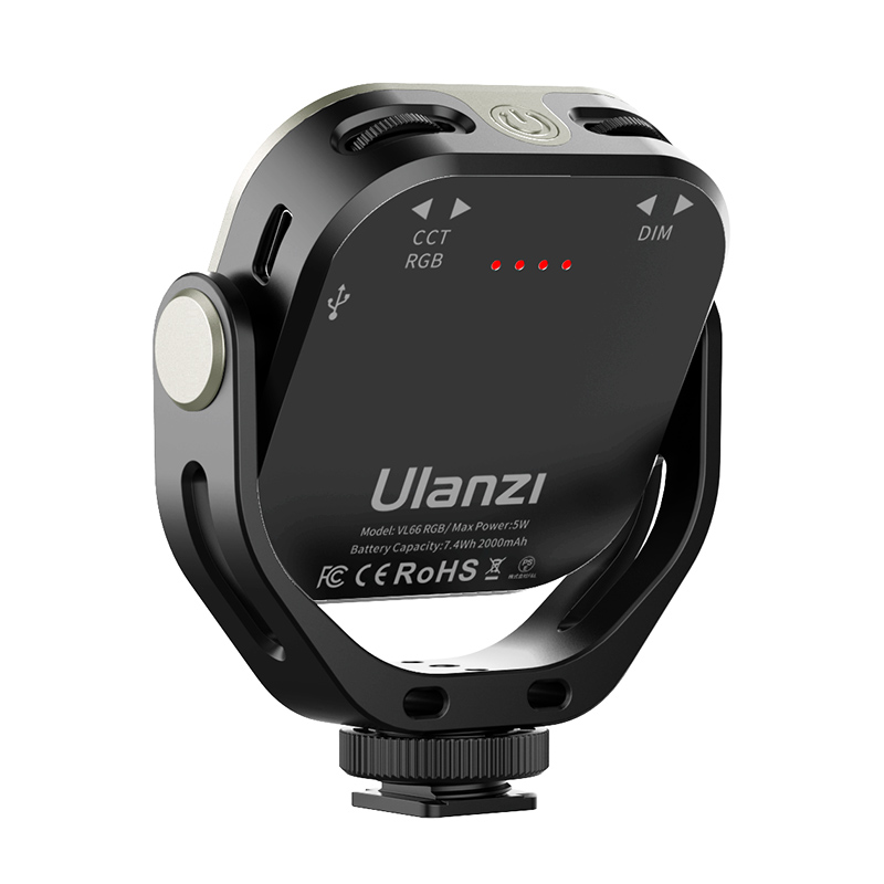 Ulanzi VL66 RGB ビデオライト 2500-65 - Photography Lighting Styles のレビューと価格