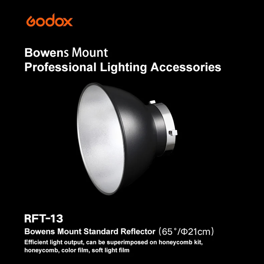 Godox ボーエンズマウント標準リフレクター RFT-13 - Photography Lighting Godox のレビューと価格
