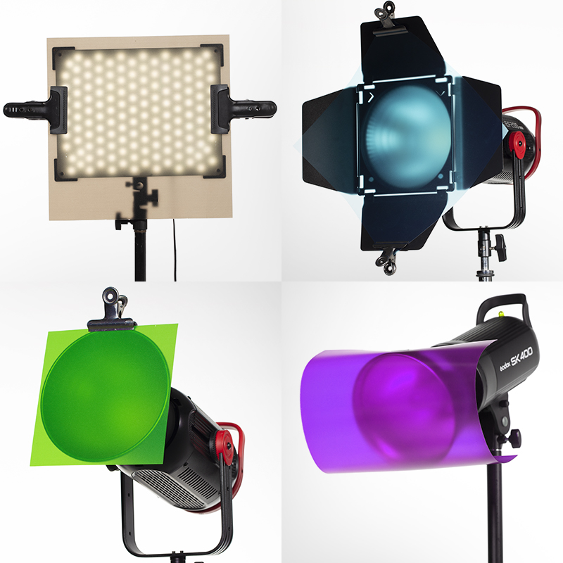 カラージェルフィルターフィルム+キャリングバッグ ビデオLE - Photography Lighting Styles のレビューと価格