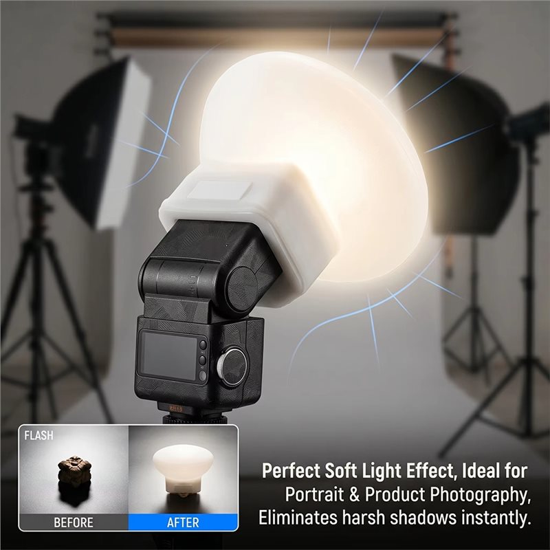 ABFN-ソフトライトフラッシュディフューザーカバー God - Photography Lighting Godox のレビューと価格