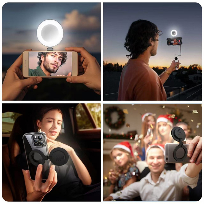 3段階速度調整ミニ磁気ポケットライト、自撮りミラー交換用ライ - Photography With Lighting のレビューと価格