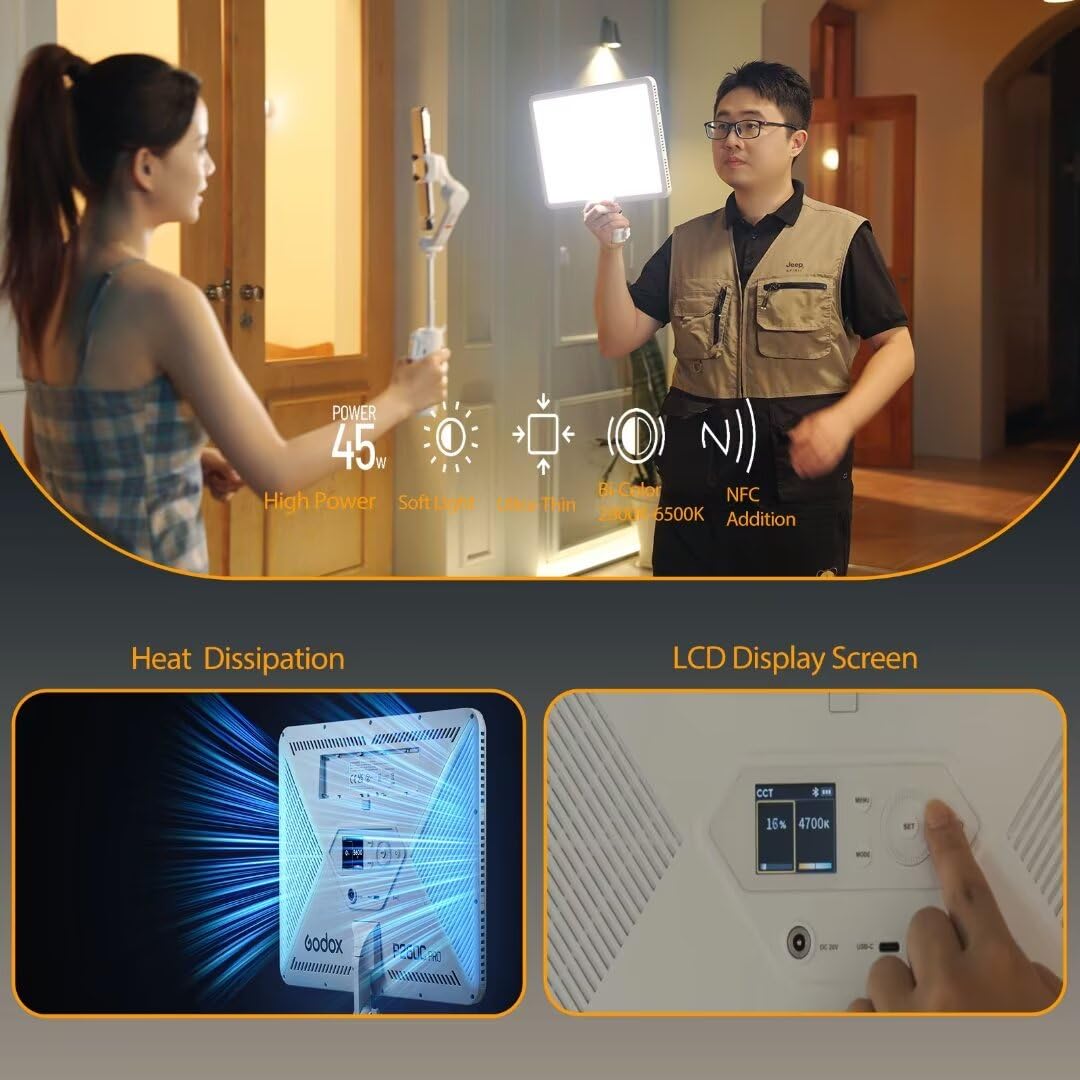 Godox P260C Pro LED ビデオライトパネル  - Photography Lighting Styles のレビューと価格