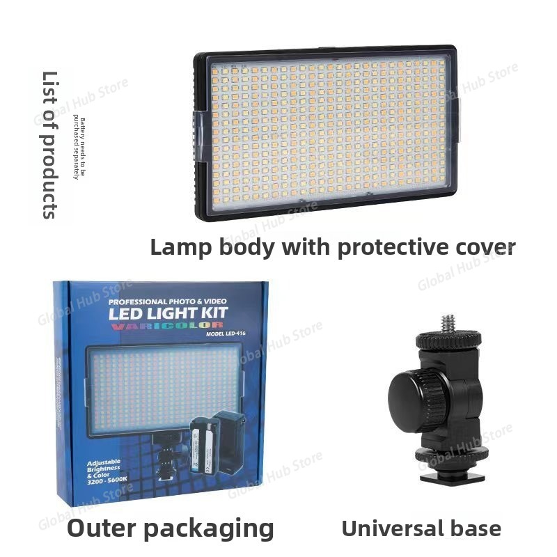 416 32W高輝度フラットパネル撮影ライト、ライブストリー - Photography Lighting Tools のレビューと価格