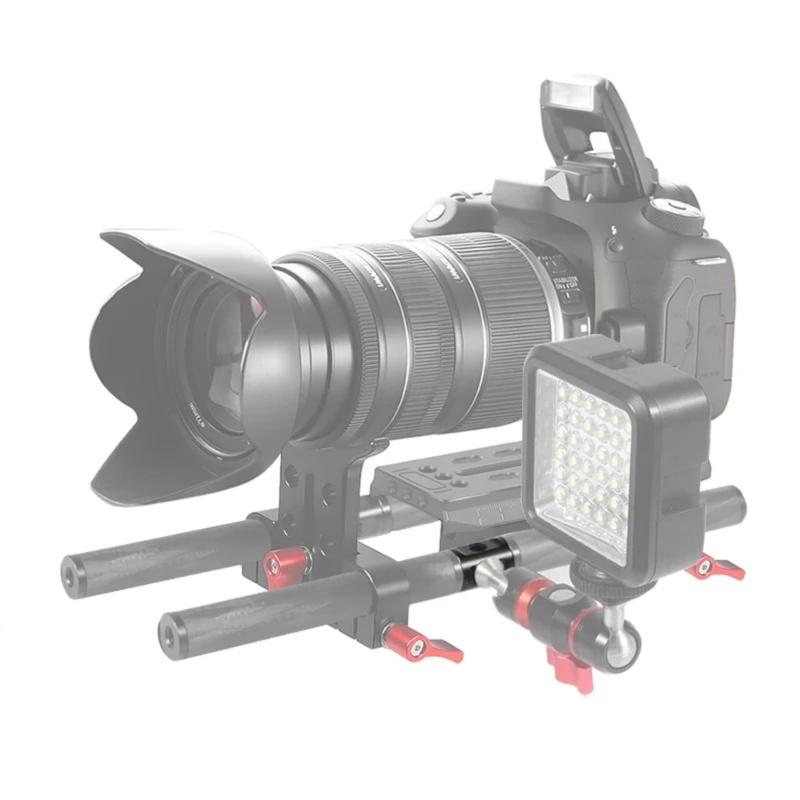 アルミニウム製1/4ネジチューブロッド接続アダプター、写真撮 - Photography Lighting Tools のレビューと価格
