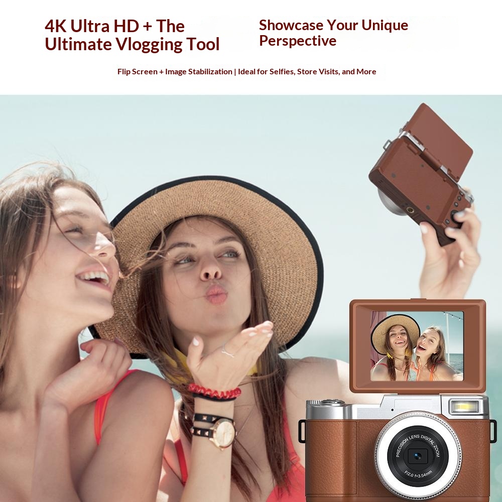 4K 64MPデジタルカメラ、写真撮影用、18倍デジタルズー - Photography Lighting For Beginners のレビューと価格