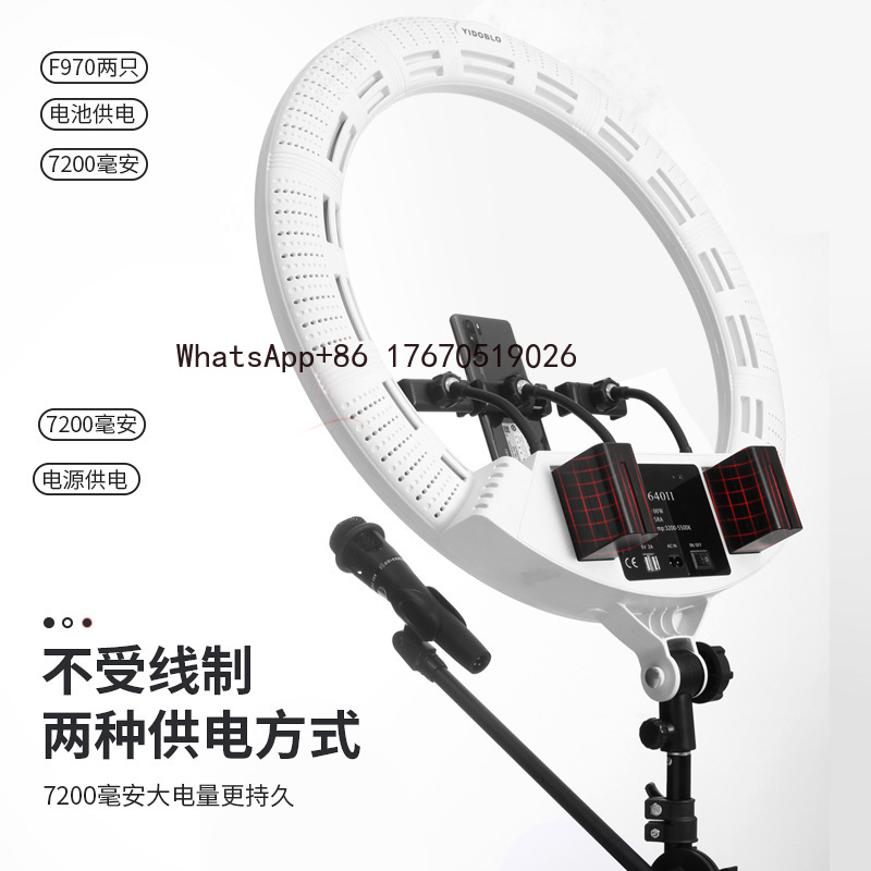 ライブ配信用フィルライト 22インチ円形 55cm大口径 ア - Photography With Lighting のレビューと価格
