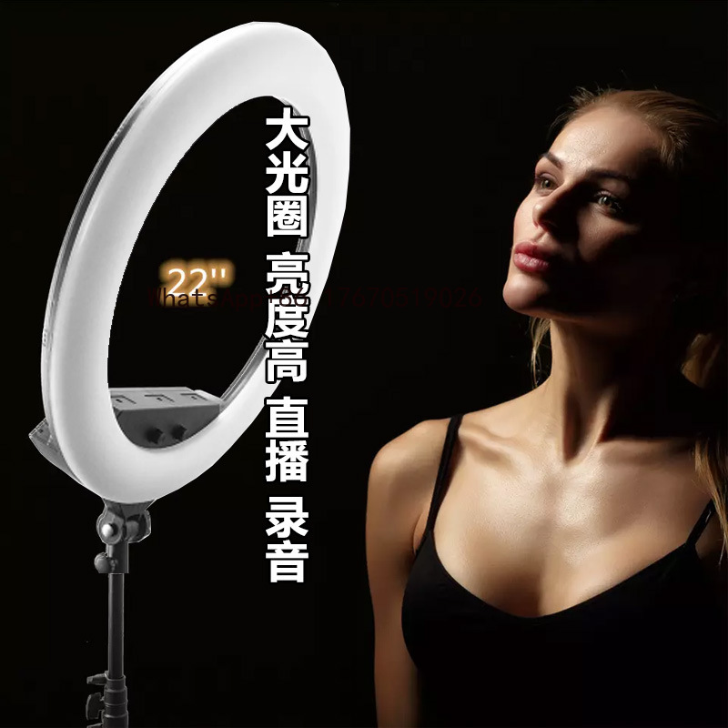 ライブ配信用フィルライト 22インチ円形 55cm大口径 ア - Photography With Lighting のレビューと価格