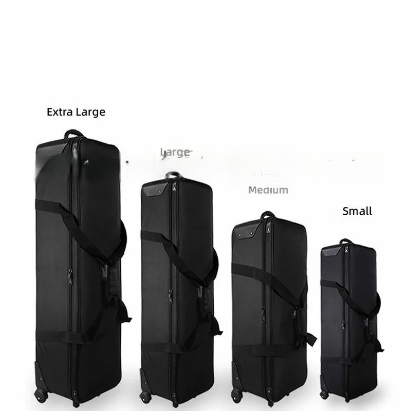 スタジオフラッシュセットバッグ ポータブルフラッシュトロリー - Photography Lighting Case のレビューと価格