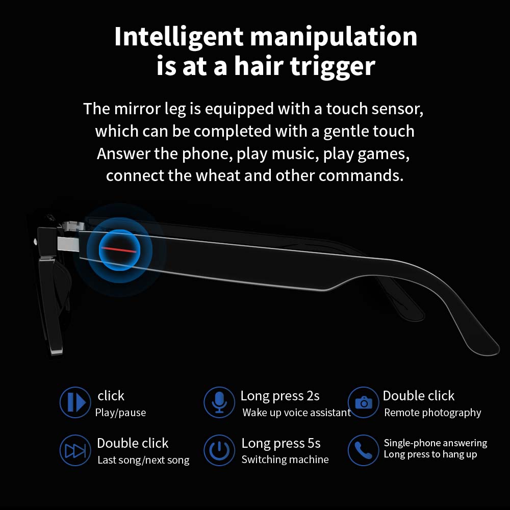 SENBONO E13 スマートグラス:ブルーライトフィルタ - Photography Lighting Gear のレビューと価格